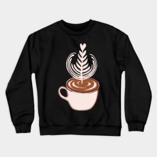 Latte Plant Crewneck Sweatshirt